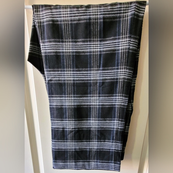 Zara Wide Leg Checkered Pants - Picture 2 of 6